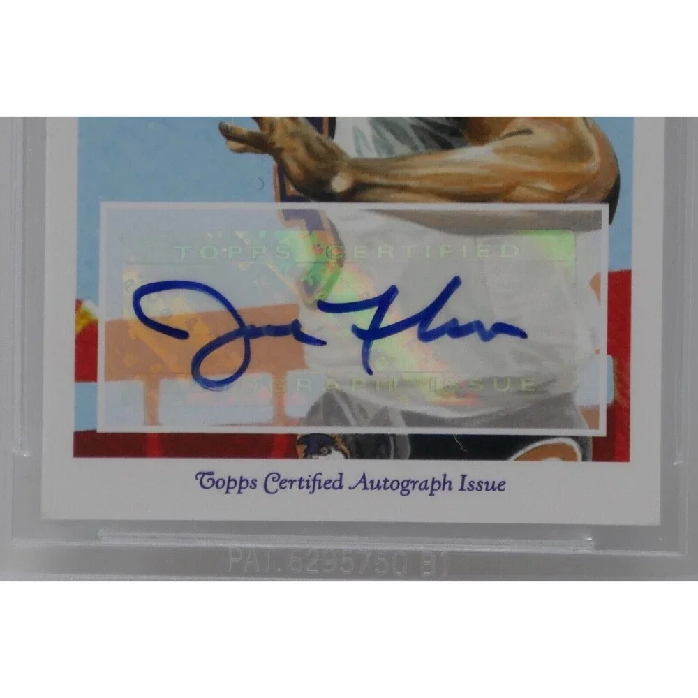 2009 Topps National Chicle Autographs #NCAJF Joe Flacco Beckett Authentic